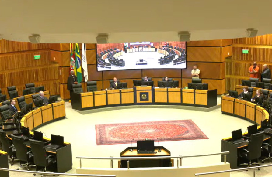 Sessão do Órgão Especial, no Plenário