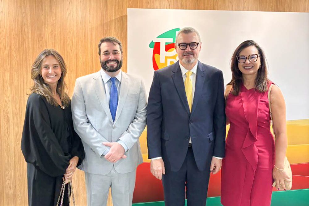 Luciana Xavier, Alexandre Cruz, Eduardo Uhlein e Eliane Melgarejo.