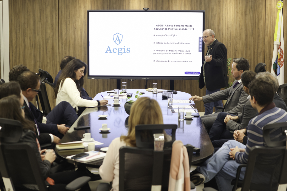 Apresentação da ferramenta Aegis, no dia 15/07/2025