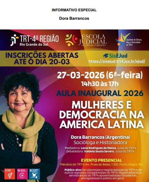 Card da Aula inaugural
