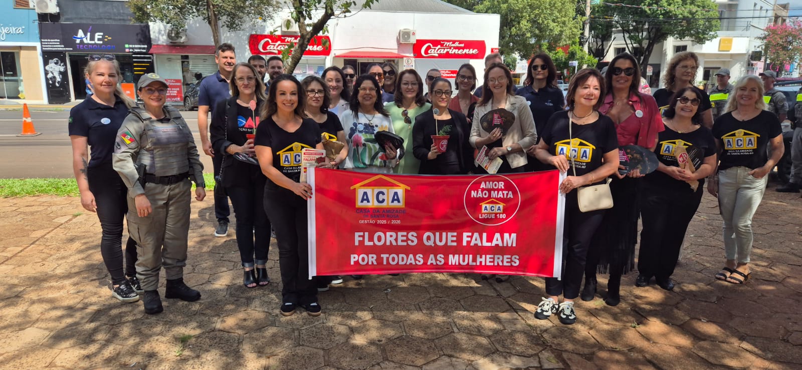 Blitz “Fim da Linha para a Violência Contra a Mulher” em Santa Rosa