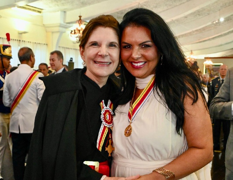 Ministra Maria Elizabeth Rocha e desembargadora Tânia Reckziegel