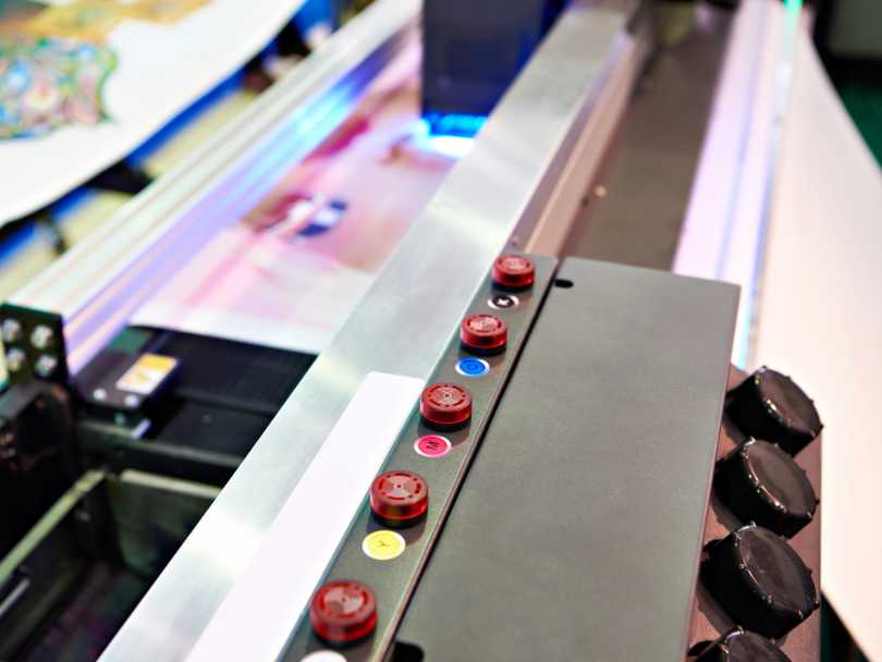 Impressora industrial.