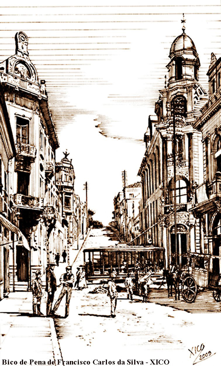 foto histórica da rua general câmara