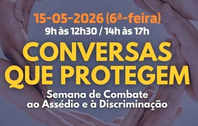 Arte com o nome do evento