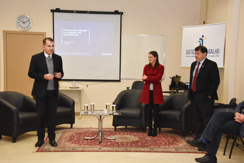 Foto da abertura da reunião
