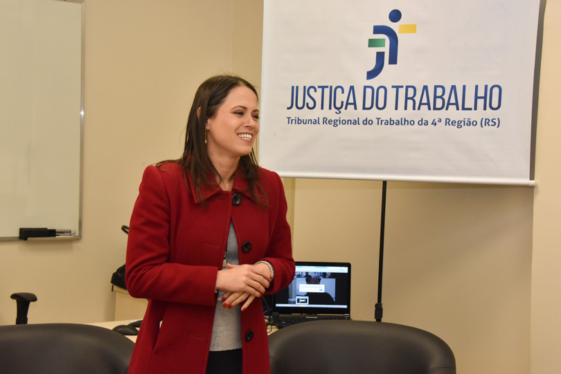 Natacha Oliveira, diretora-geral do TRT-4