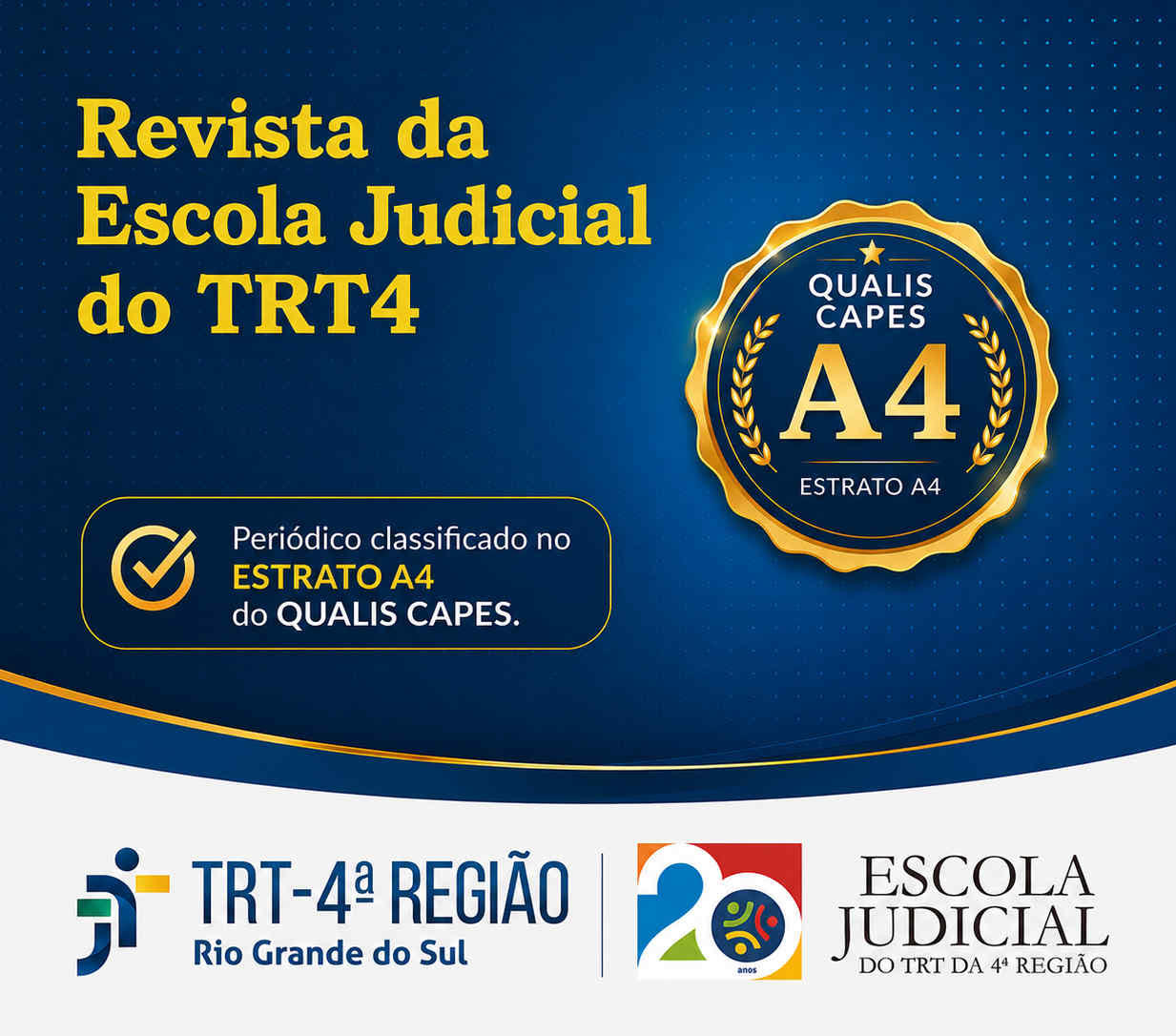 Capa da Revista da Escola Judicial do TRT4