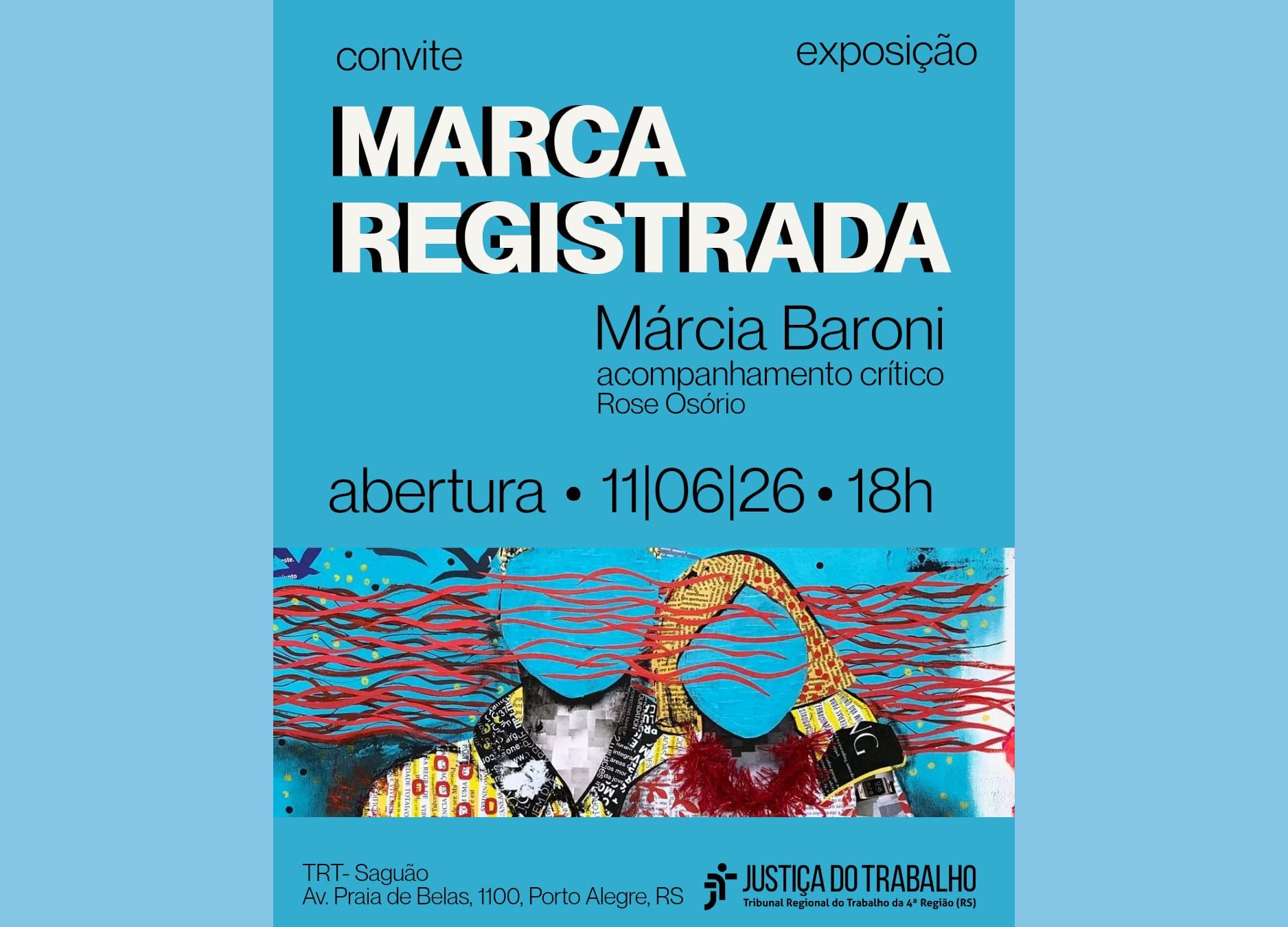 Card da exposição "Marca Registrada"