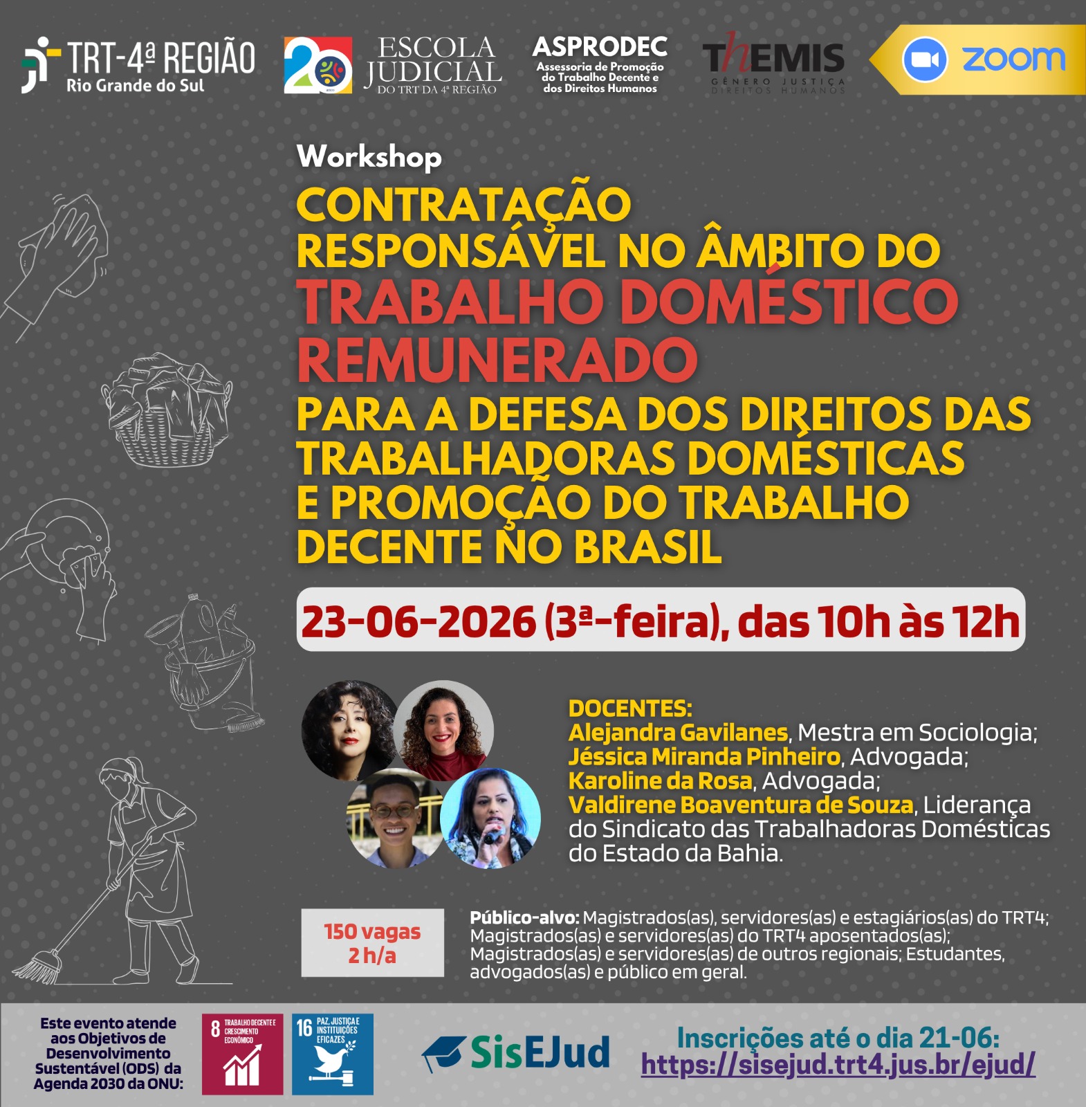 A imagem é o banner de divulgação do evento
