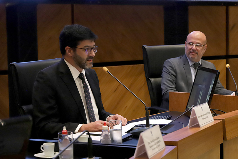 Des. Francisco Rossal e Des. Marcello Mancilha