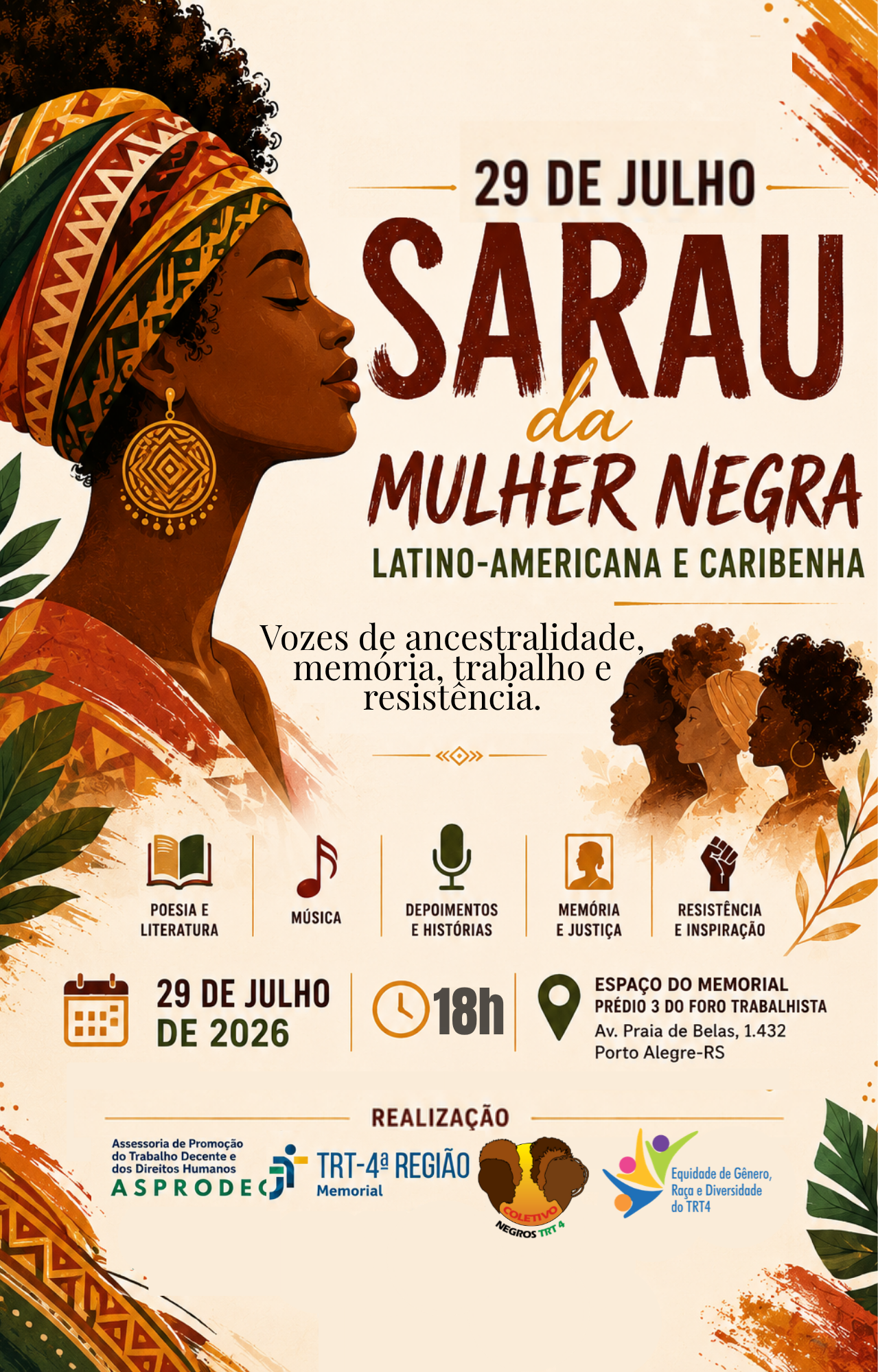 Arte de divulgação do evento