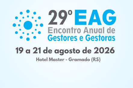 A imagem é o banner do evento