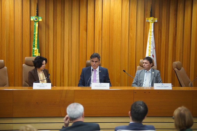 Ministro Luiz Philippe, presidente do TST, em pronunciamento aos presidentes e corregedores