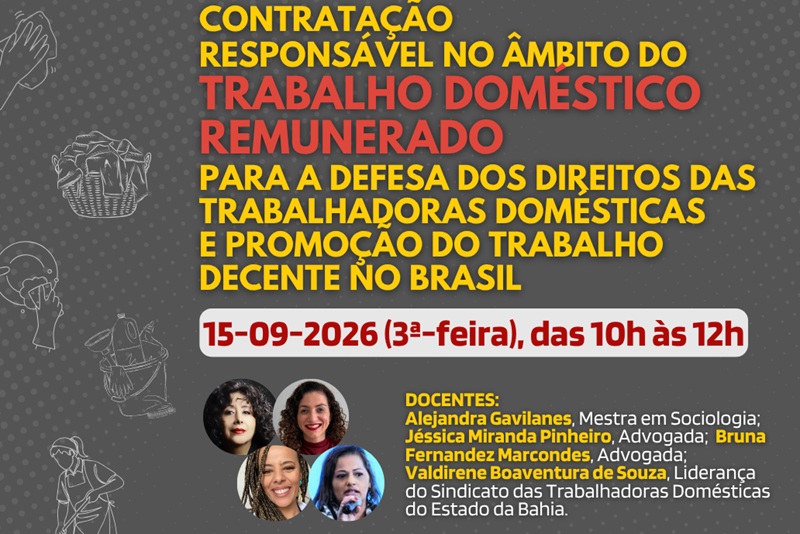 Capa da notícia do workshop, com foto das participantes e informações.