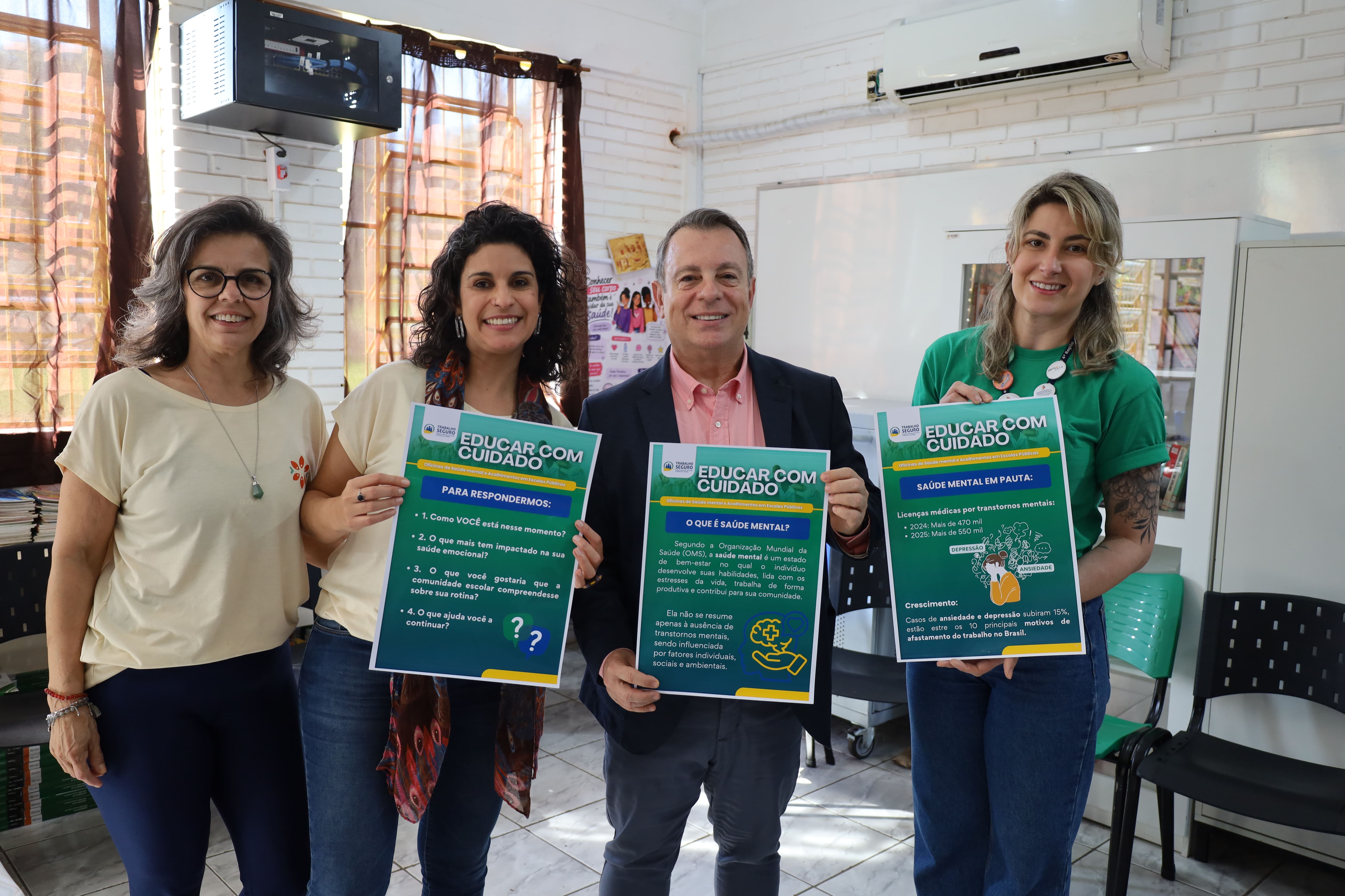 Simone Rocha, Kellen Pasqualeto, Márcio Lima do Amaral e Anita Cristina de Jesus