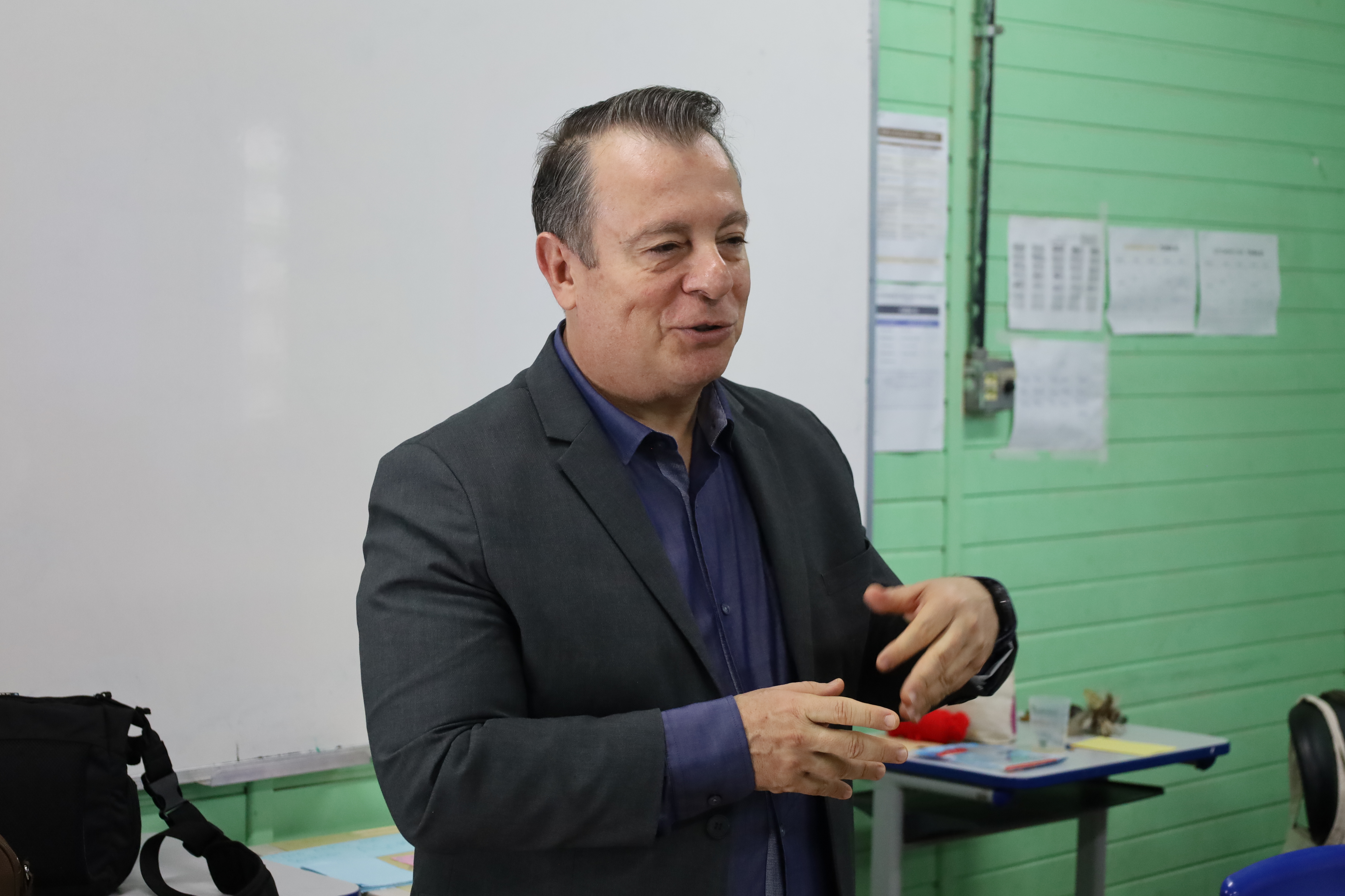 Juiz Márcio discursando