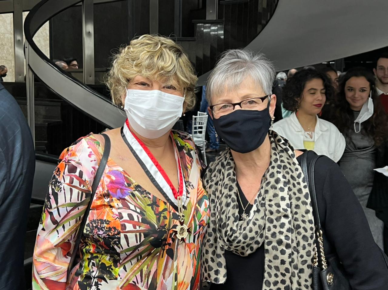 Desembargadoras Carmen Gonzalez e Beatriz Lima Pereira (TRT-2)