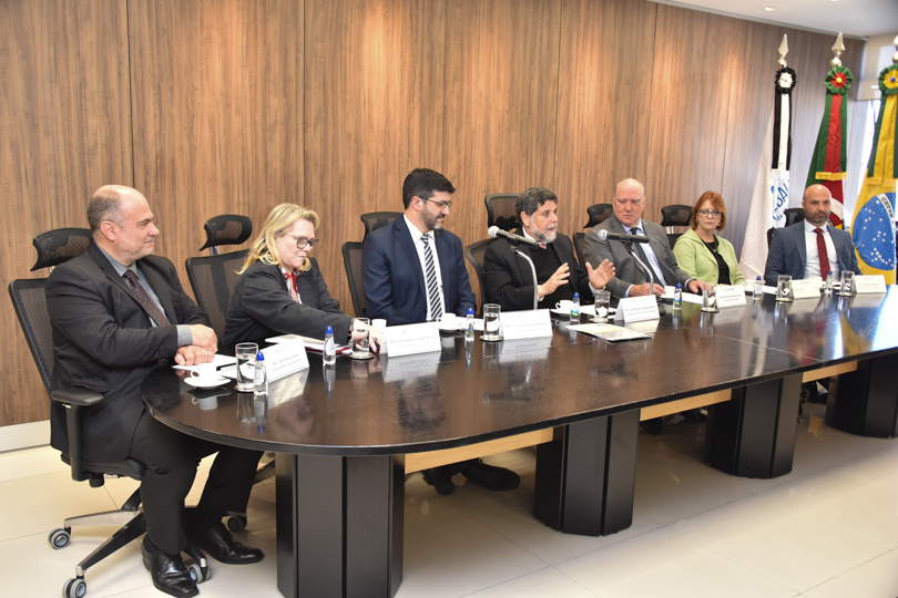 Reunião com os desembargadores do TRT-4