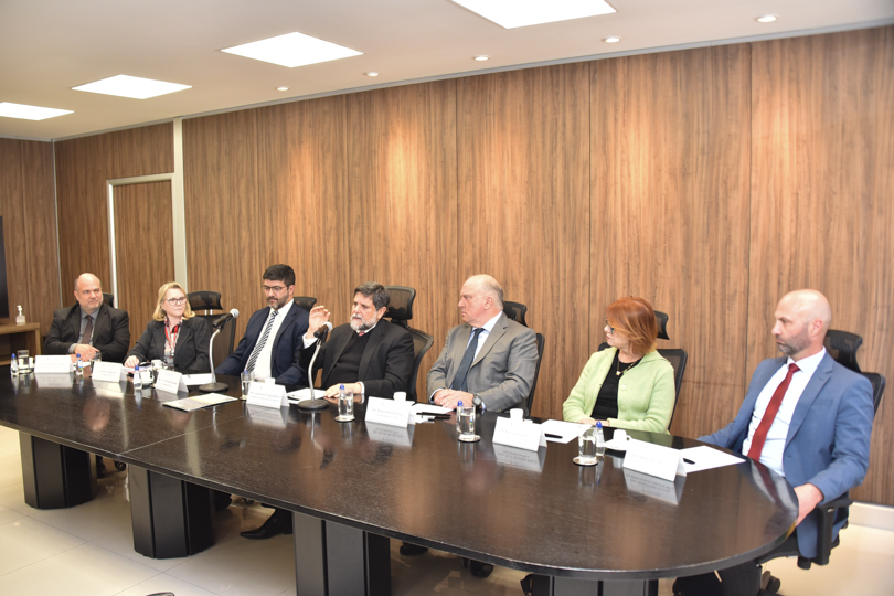 Reunião com os desembargadores do TRT-4