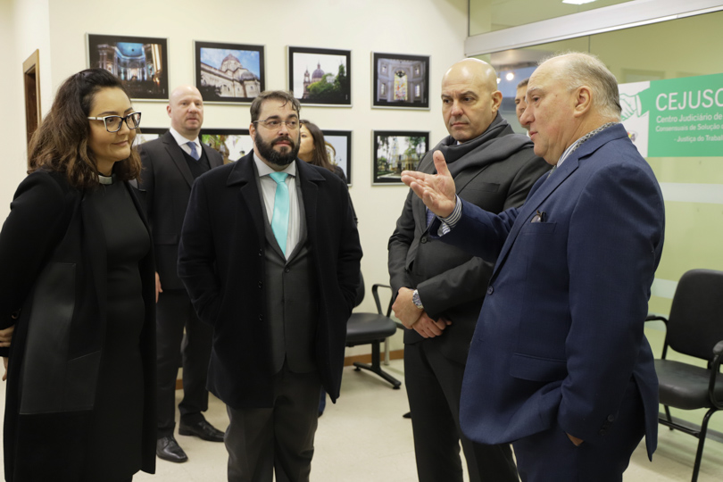 Visita ao Cejusc do 2º grau