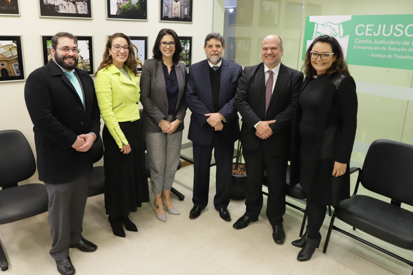 Visita ao Cejusc do 2º grau