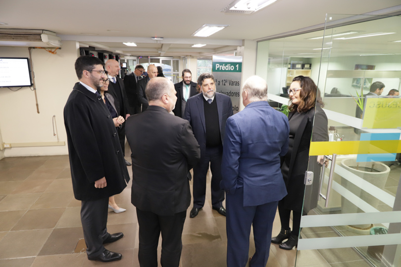 Visita ao Cejusc de 1º grau