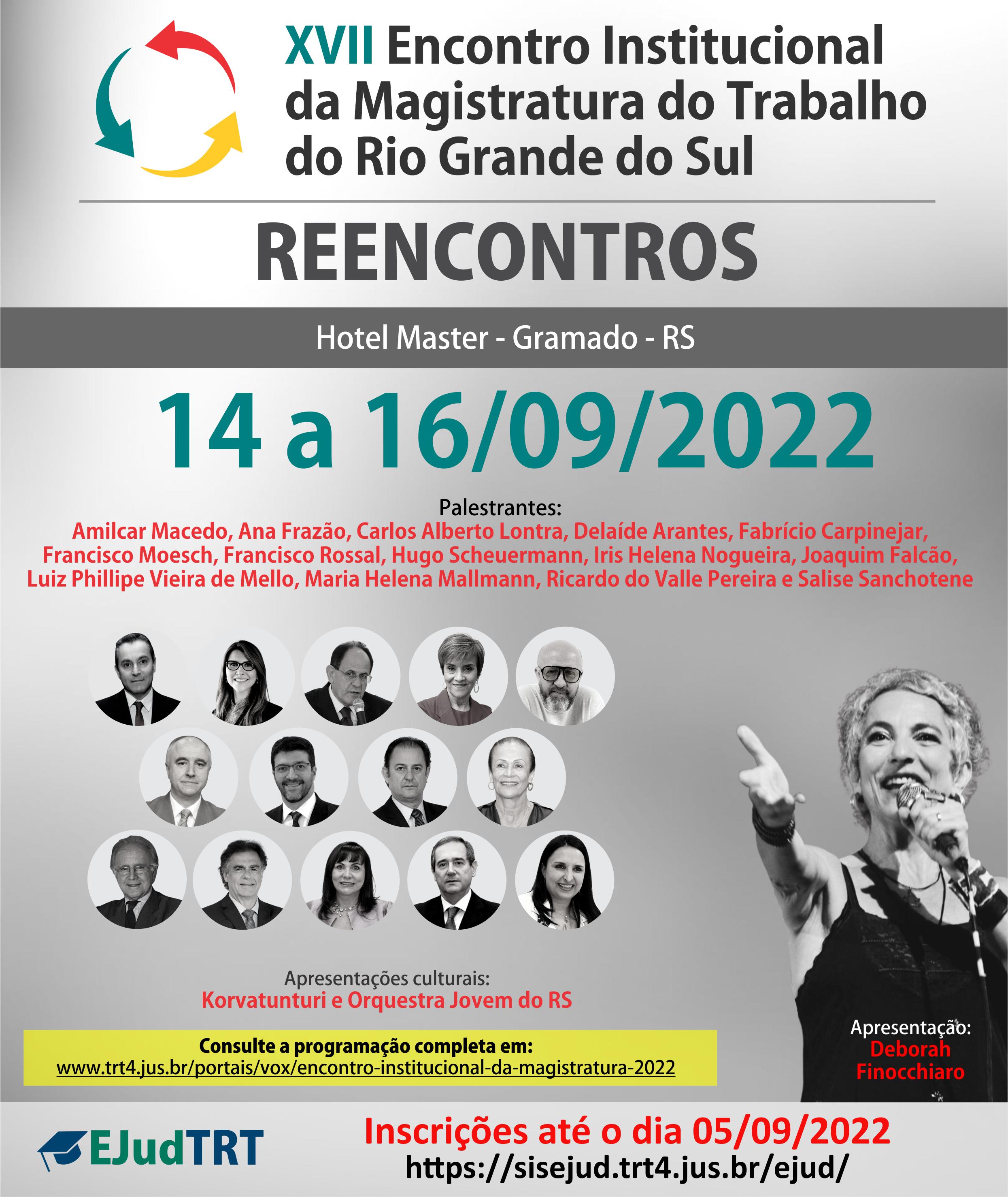 Cartaz de divulgação do evento.