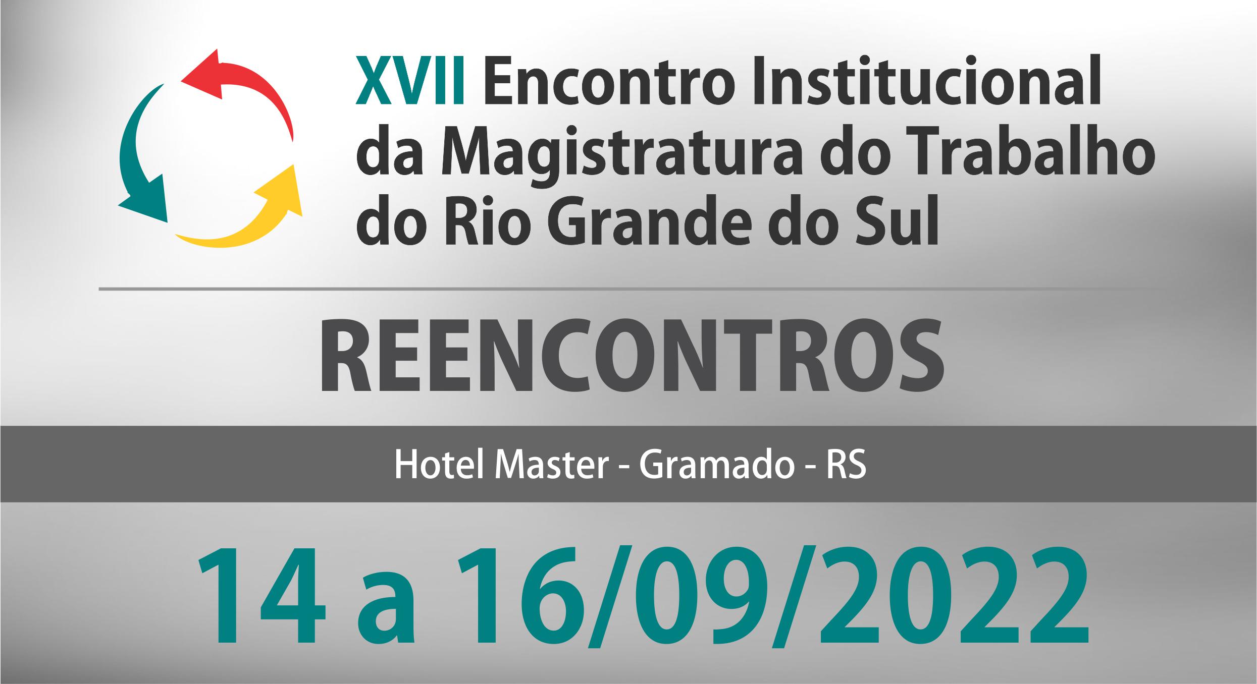 Banner retangular com logotipo do evento, local e período de realização.