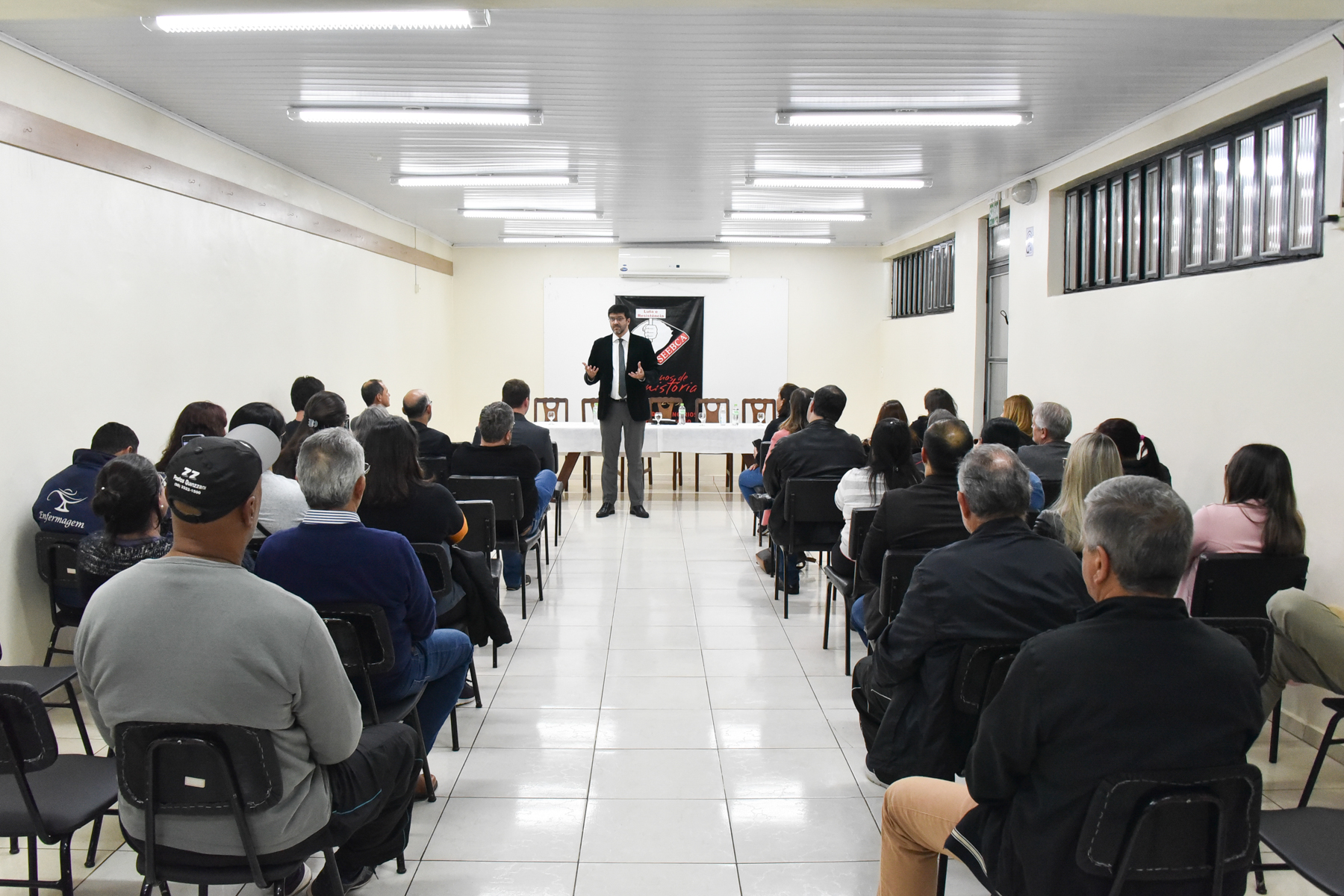 Reunião com sindicatos de trabalhadores de Cruz Alta