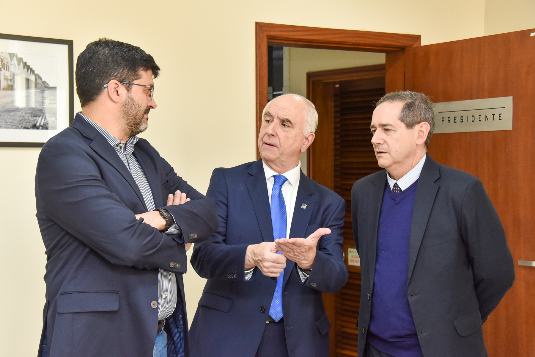Des. Rossal, Des. Moesch e Des. Valle Pereira
