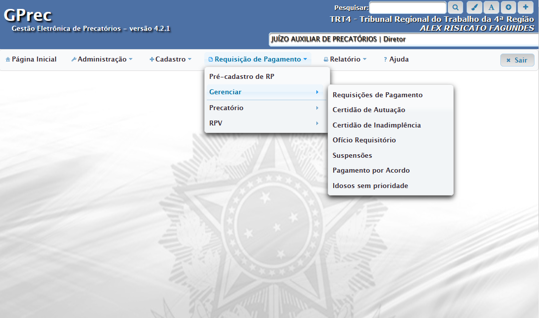 Ao todo, foram migrados 7.765 precatórios, que atingiram quase mil credores.