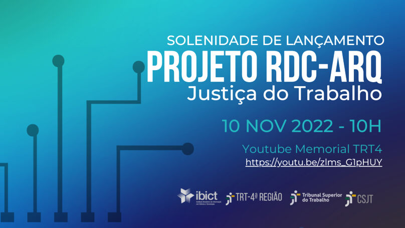 Arte para o lançamento do Projeto.