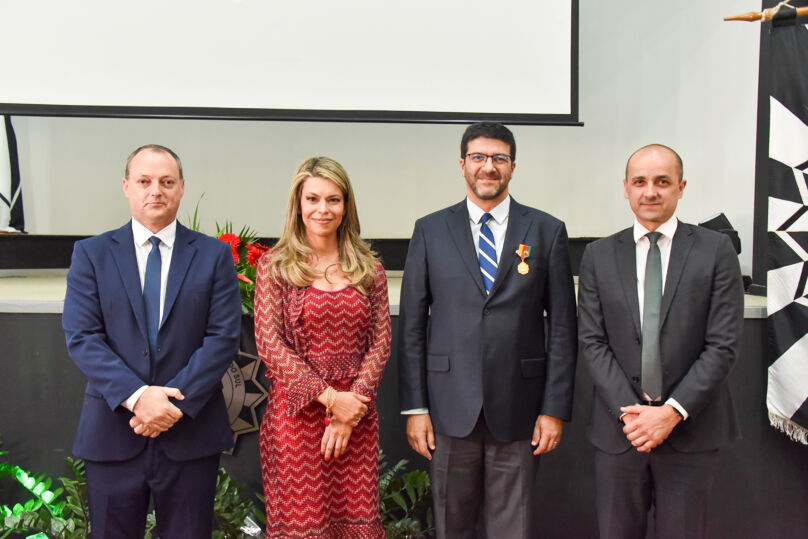 Del. Urach, Del. Tolotti, Des. Rossal e Del. Lopes