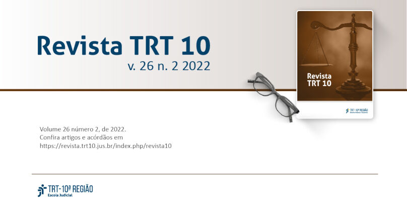 Banner da Revista TRT-10. 