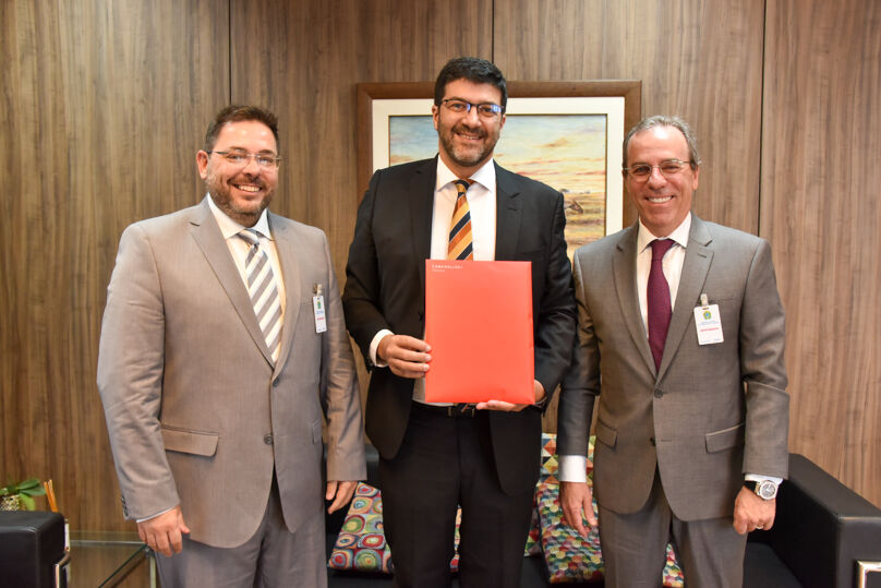 Camilo Macedo, Francisco Rossal e Luiz Henrique Cabanellos