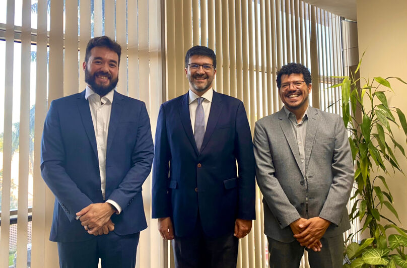 Jonata Galvão, Francisco Rossal e Marivaldo Pereira