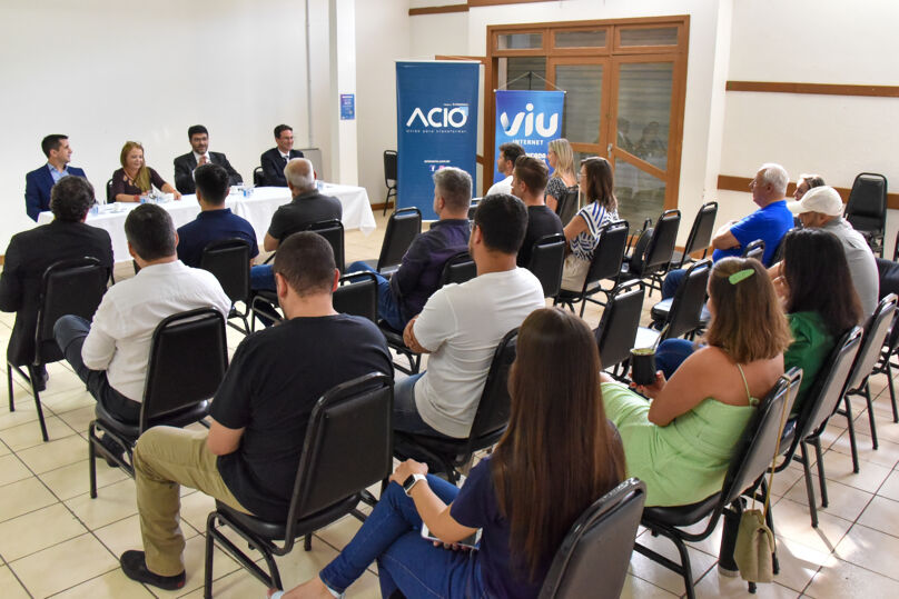 Reunião com empresários