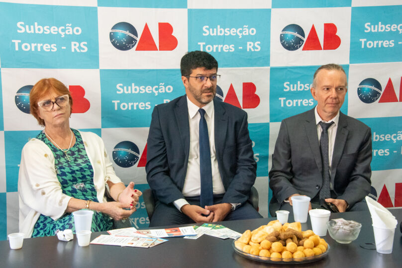 Desa. Madalena, Des. Rossal e Juiz Bressan