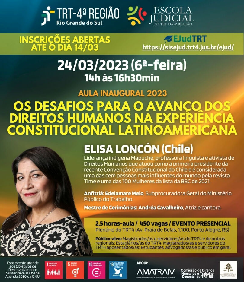 Card de divulgação do evento. descrição completa ao final da notícia.