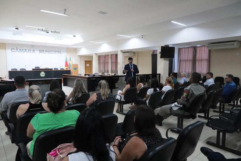 Reunião com representantes de empresas de Alvorada