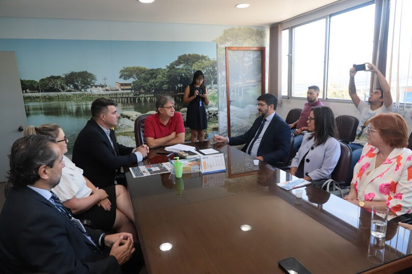 Reunião na Prefeitura