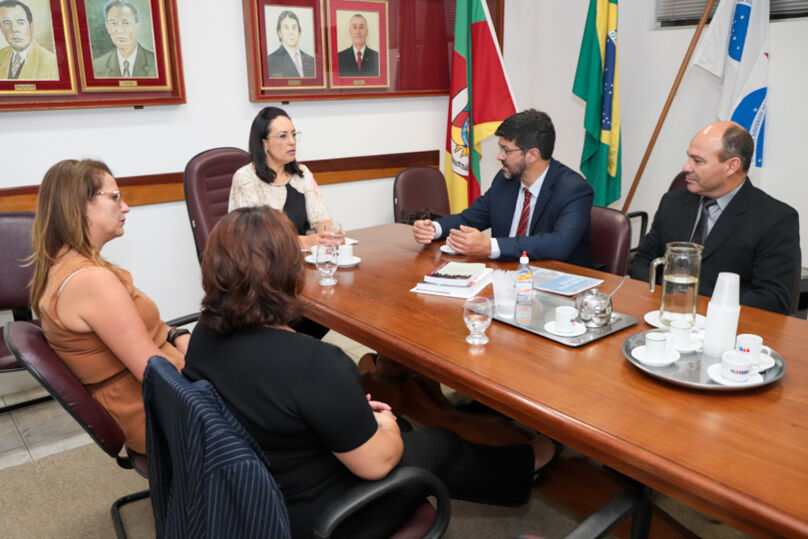 Agenda com a subeseção da OAB em Bagé