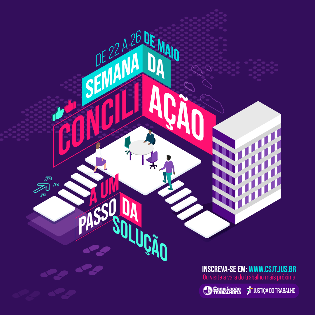 Arte para divulgação do evento.