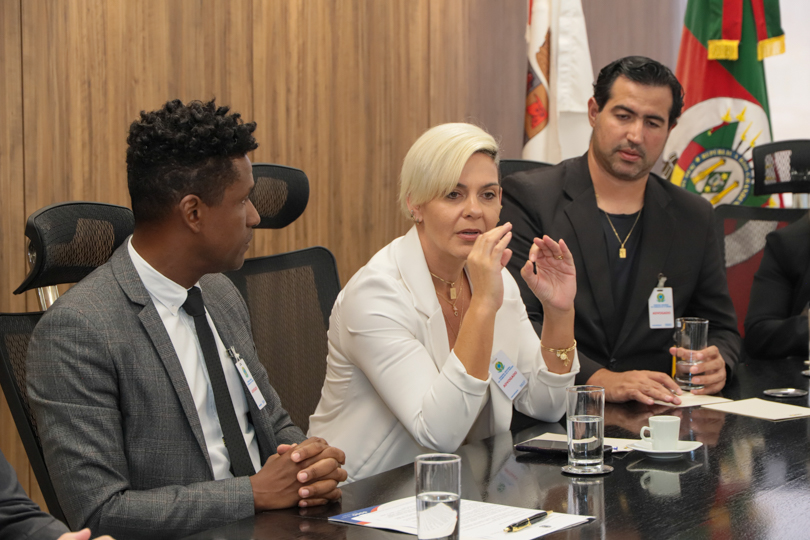 Juliano Sampaio, Renata Kerkhoff e Elizandro Oberti