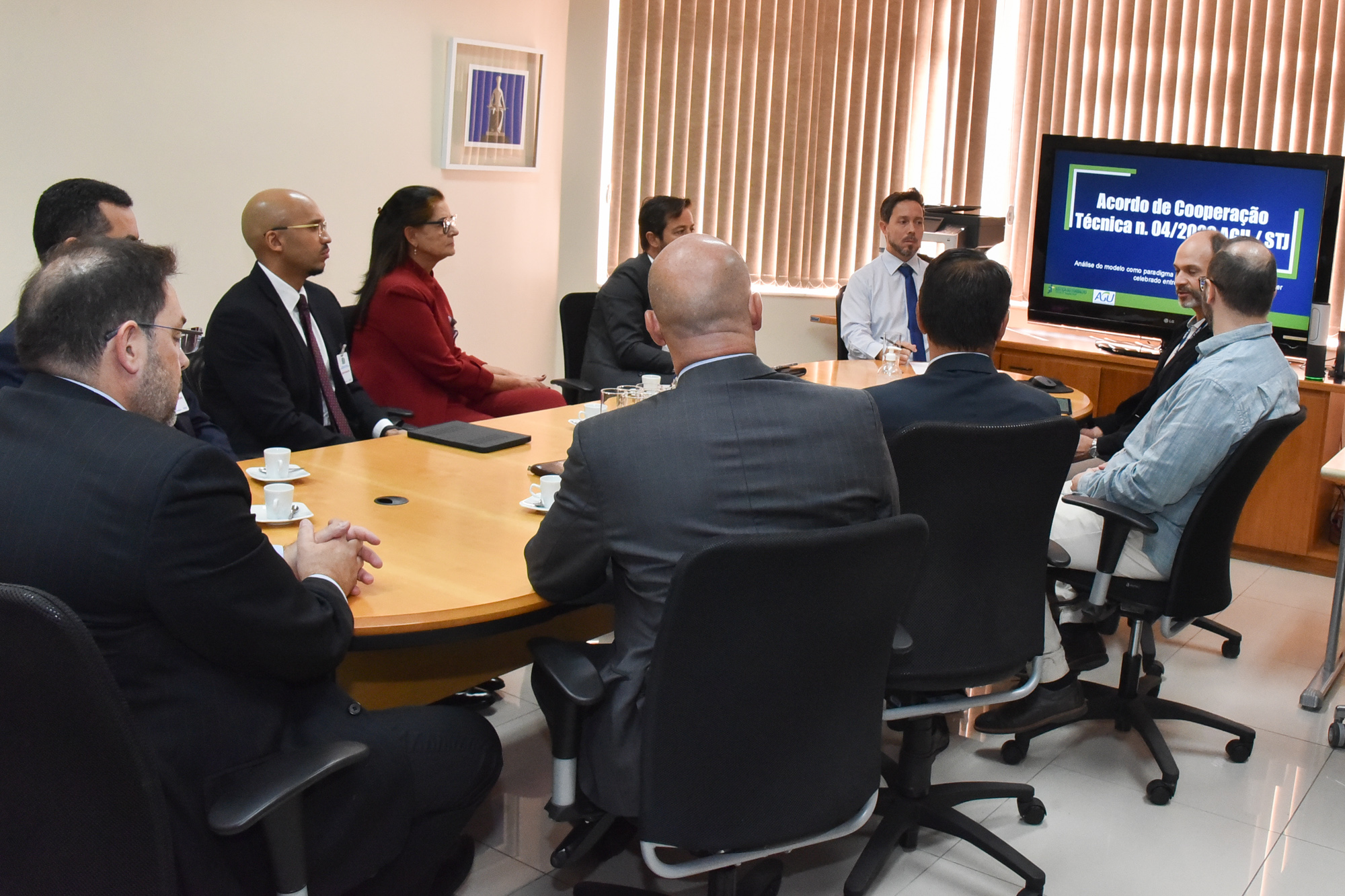 Participantes da reunião
