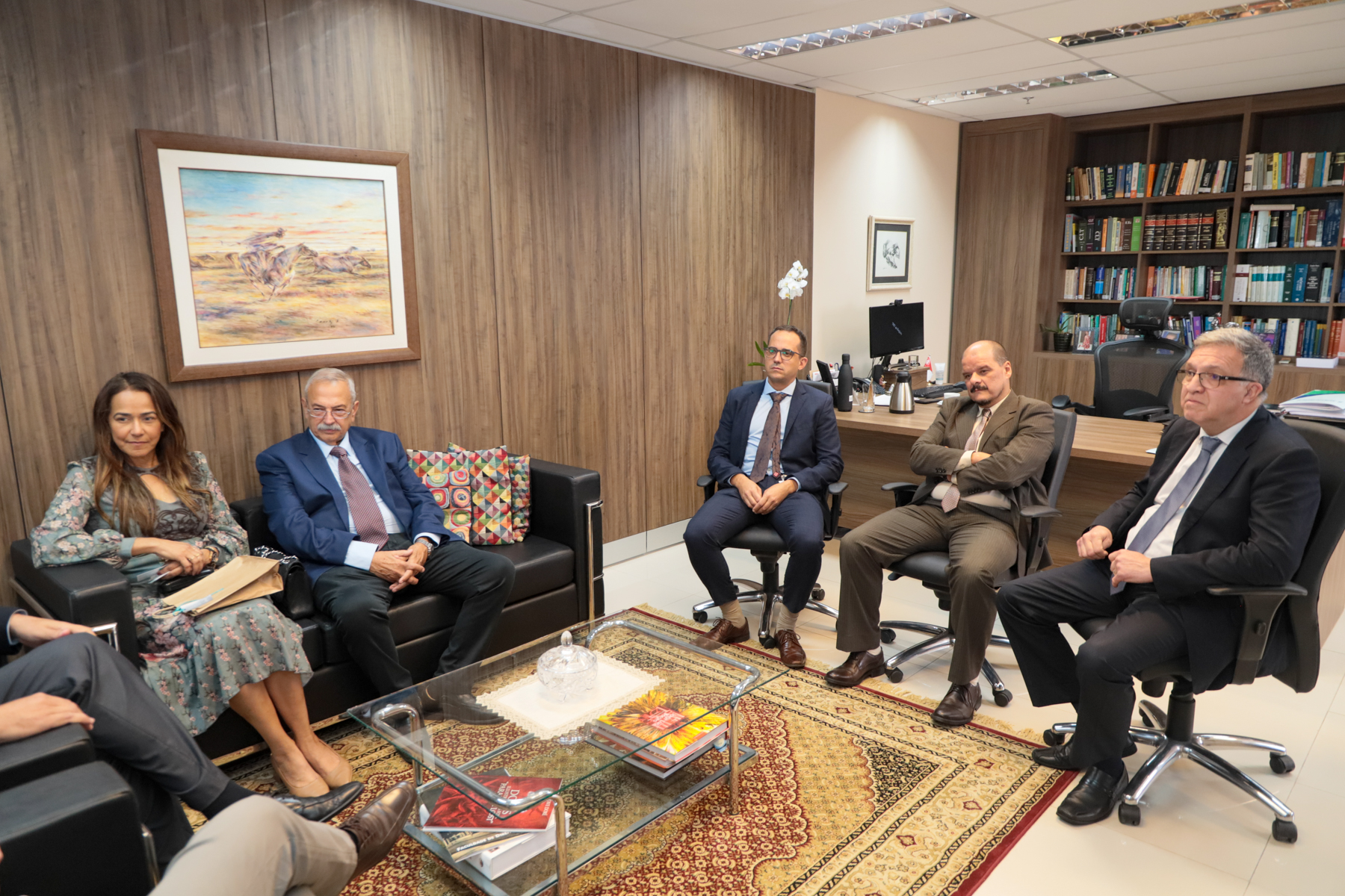 Forneck, Nonohay e Cassou também presentes na reunião