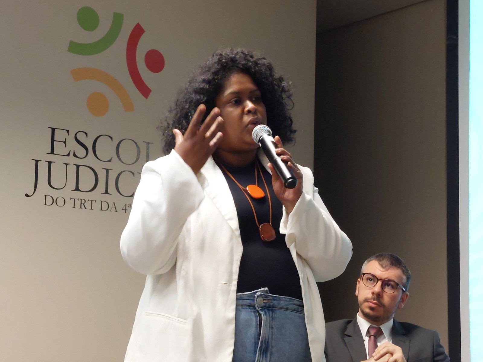 Caroline Moreira, secretária estadual adjunta da SJCDH-RS