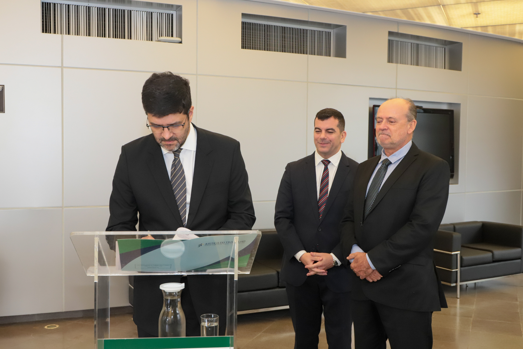 Des. Rossal, Tenente-Coronel Araújo e Delegado Guerreiro