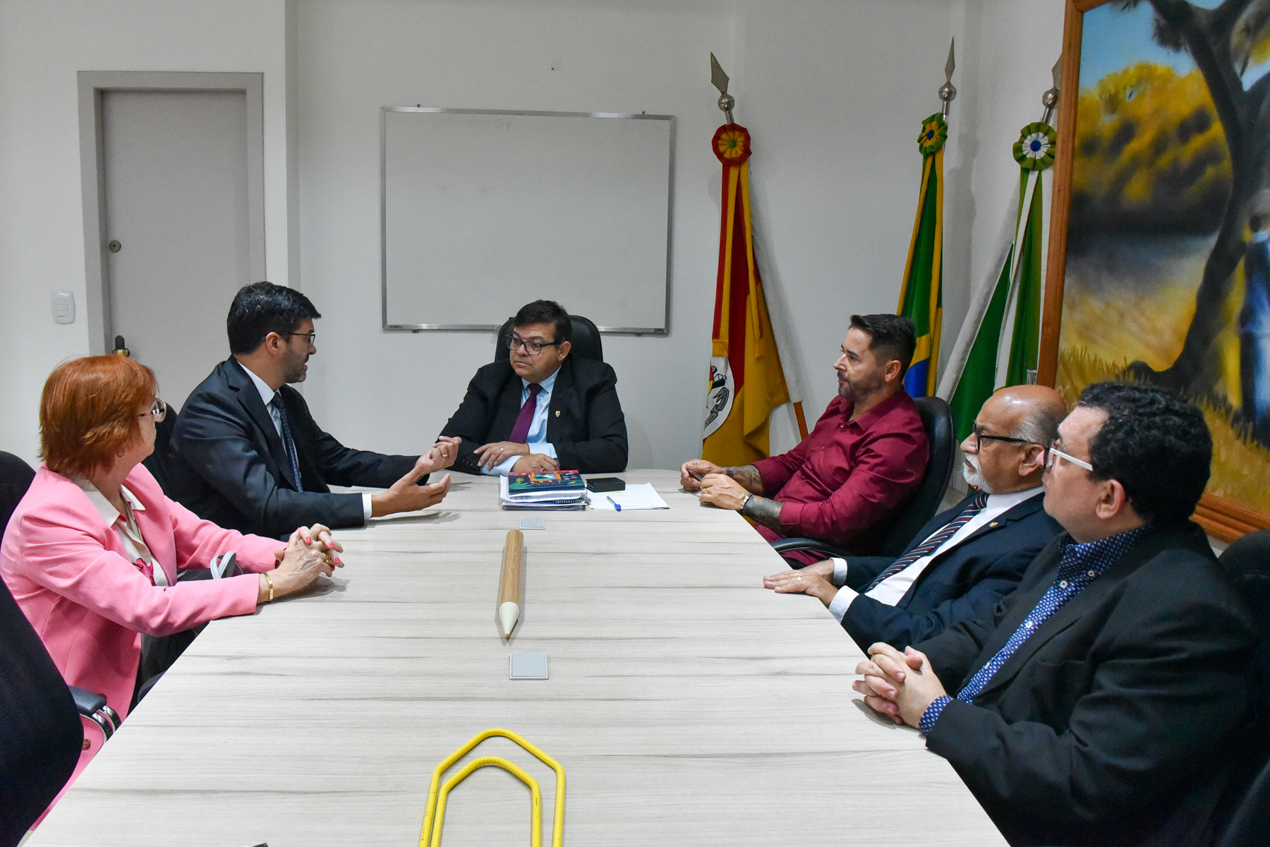 Presidente Francisco Rossal visita comunidade de Sapucaia do Sul ...